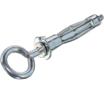 Дюбель металлический с винтом-кольцом для пустотелых конструкций (5х16 мм; М5х58; 4 шт.) EKT 36144