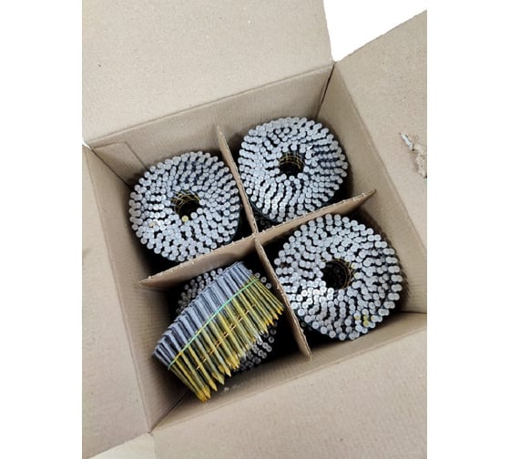 Барабанные гвозди Finka 2.8x60 BK Ring 3000 шт. FN2860BKR