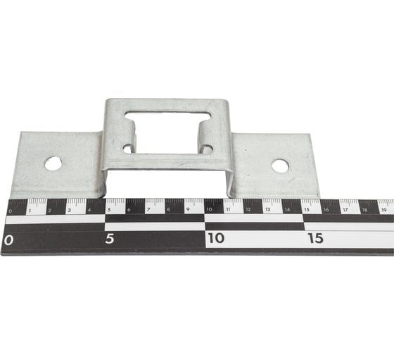 Кабельная скоба EKF К1157 2 мм упаковка 40 шт. RAL sk4529-RAL