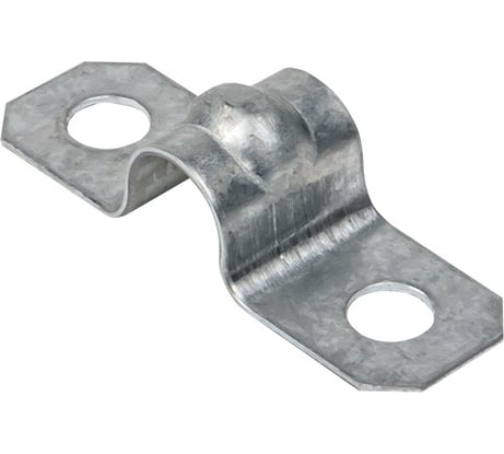 Металлическая двухлапковая скоба EKF d8-9 мм, 100 шт. PROxima sm-2-8-9