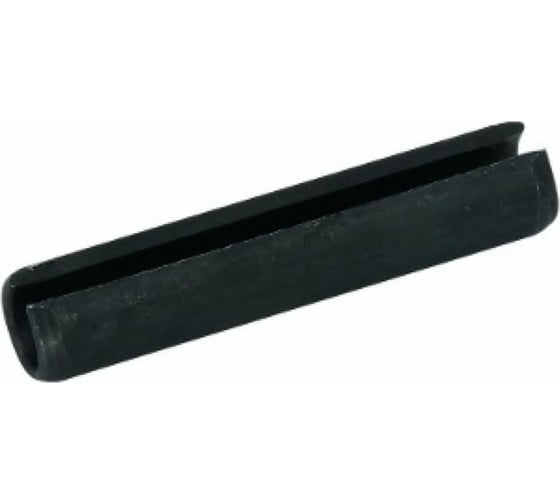 Пружинный штифт ЦКИ DIN 1481, 6x10 цилиндрический, разрезной, оксидированный, 100 шт. 43759 1