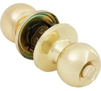 Круглая ручка-защёлка VЕTTORE A6072 ET GP, ключ-поворотник, золото 20127