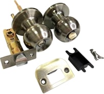 Круглая ручка-защёлка VЕTTORE A6072 ET AB, ключ-поворотник, бронза 20126