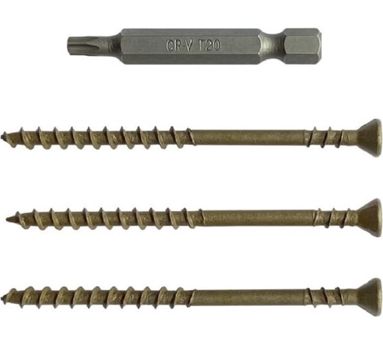 Саморезы Camo PREMIUM DECKING SCREW PROTECH 75x4.8 мм, C4, T25, 1750 шт. 0368779