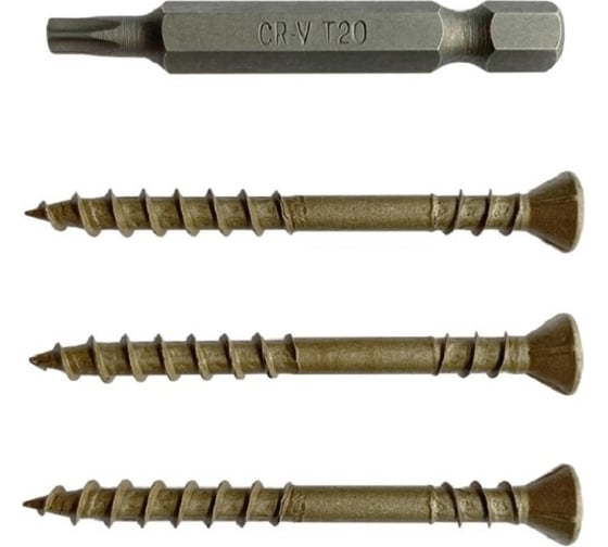 Саморезы Camo PREMIUM DECKING SCREW PROTECH 55x4.8 мм, C4, T25, 1750 шт. 0368739