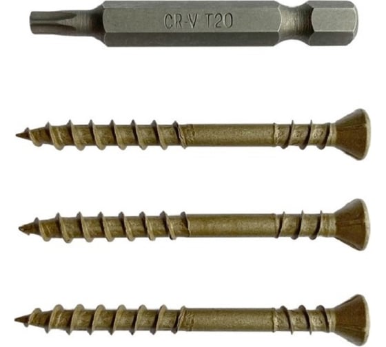Саморезы Camo PREMIUM DECKING SCREW PROTECH 55x4.8 мм, C4, T25, 350 шт. 0368734