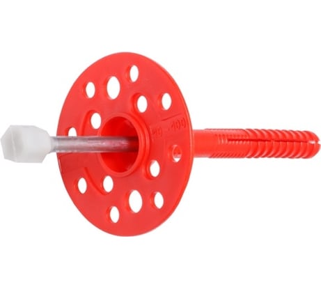 Дюбель для теплоизоляции STARFIX 10x260 мм, с металлическим гвоздем, термоголовка, 50 шт. SMW1-54250-50