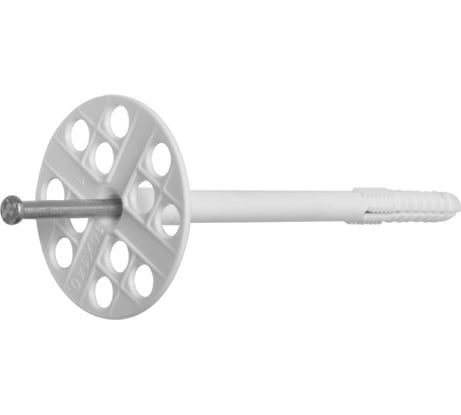 Дюбель для теплоизоляции STARFIX 10x160 мм, с металлическим гвоздем, 100 шт. SMC4-61228-100