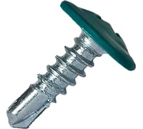 Саморез c пресс-шайбой HARDWEX ТМ HWX2-T-P5-4.2x13 мм, RAL 5021, 1000 шт. 3000000000250