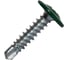 Саморез c пресс-шайбой HARDWEX ТМ HWX2-T-P5-4.2x19 мм, RAL 6005, 1000 шт. 2500000000676 1