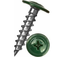 Саморез c пресс-шайбой HARDWEX ТМ HWX1-SP-4.2x25 мм, RAL 6005, 500 шт. 2500000001390