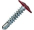 Саморез c пресс-шайбой HARDWEX ТМ HWX2-T-P5-4.2x19 мм, RAL 3003, 1000 шт. 2500000024665 1
