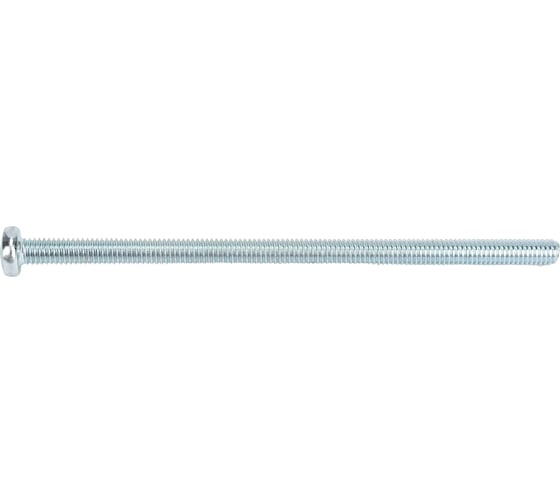 Винт с полусферической головкой STARFIX М4x80 мм, цинк, 5.8, DIN 7985, 10 шт. SMZ1-52242-10