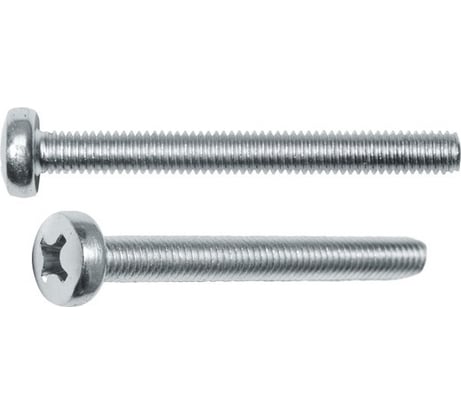 Винт с полусферической головкой STARFIX М4x40 мм, цинк, 5.8, DIN 7985, 25 шт. SMZ1-52202-25