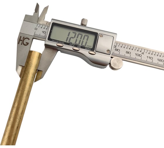 Латунный пруток HG ЛС59-1 диаметр 12 мм, длина 300 мм 4961964