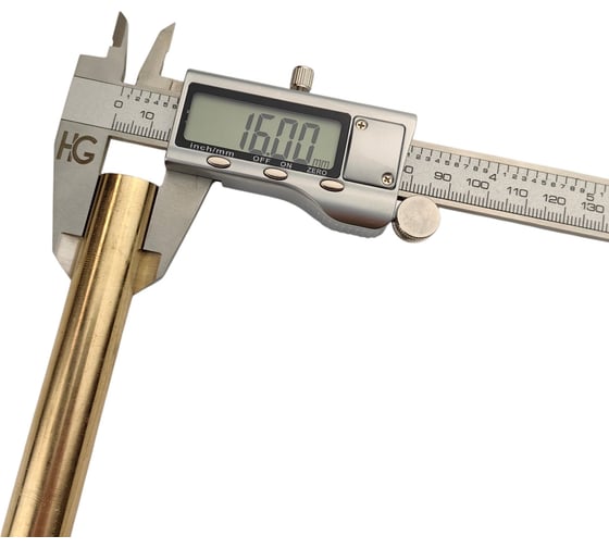 Латунный пруток HG ЛС59-1 диаметр 16 мм, длина 300 мм 4961988