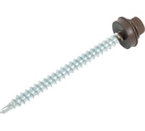 Саморезы «земельно-коричневые» оцинкованные по дереву 180 шт. (4,8х65 мм) Зубр 4-300315-48-065-8028