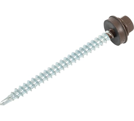 Саморезы «земельно-коричневые» оцинкованные по дереву 180 шт. (4,8х65 мм) Зубр 4-300315-48-065-8028