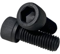 Винт ZAMETAL М12x30 мм, 12.9, цилиндрическая головка, внутренний шестигранник, DIN 912, 100 шт. ZA104280