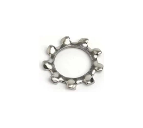 Пружинная шайба ЦКИ DIN 6797 I, М6 зубчатая, Ц, 500 шт. 53105 1