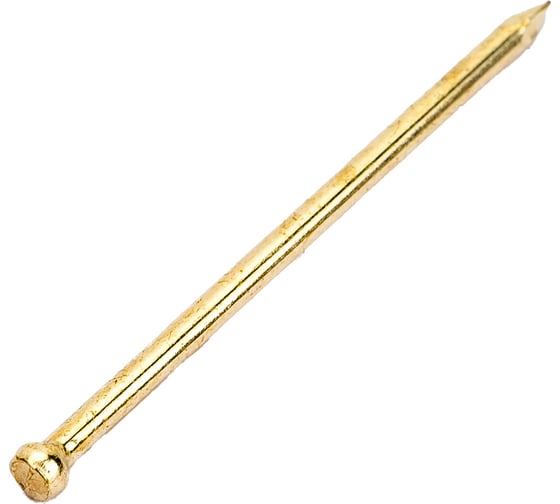 Финишный гвоздь Невский Крепеж латунированный, 1,4x30, 50 шт. 800524