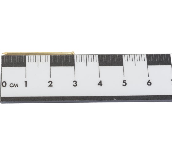 Финишный гвоздь Невский Крепеж латунированный, 1,4x30, 50 шт. 800524