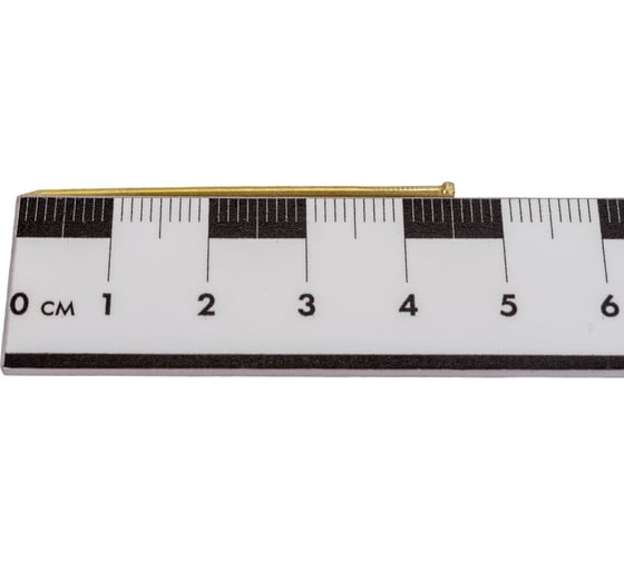 Финишный гвоздь Невский Крепеж латунированный, 1,4x45, 40 шт. 800527