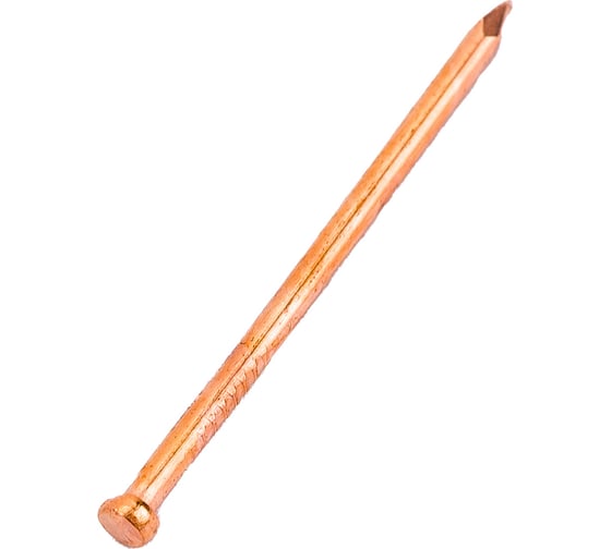 Финишный гвоздь Невский Крепеж омедненный, 1,4x25, 50 шт. 800590