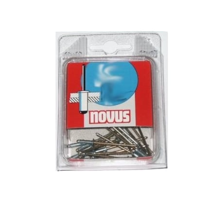 Заклепки S3 20 шт. (3х10 мм; 5-6,5 мм) Novus 045-0034