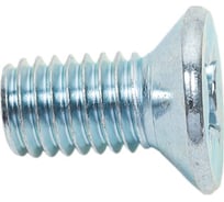 Винт STARFIX потайная головка, М8x16 мм, цинк, класс прочности 5.8, DIN 965, 10 шт. SMZ1-50822-10 25596525