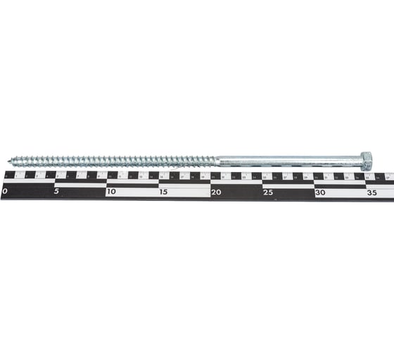 Шестигранный шуруп STARFIX 12x350 мм, цинк, DIN 571, SMP-66021-1