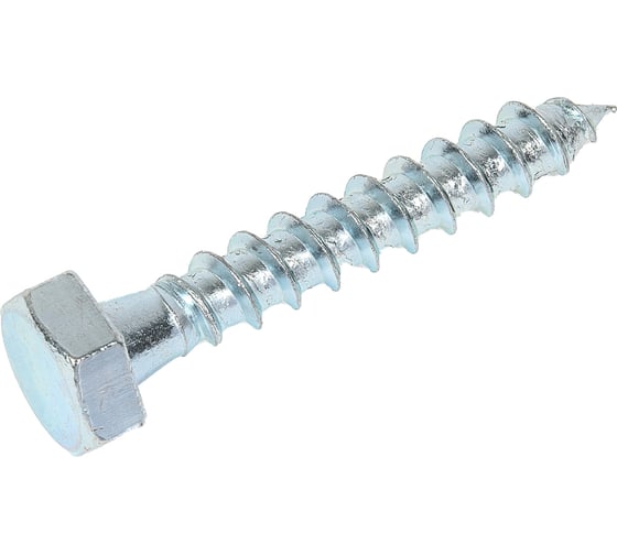 Шестигранный шуруп STARFIX 10x60 мм, цинк, DIN 571, 2 шт. SMZ1-63731-2