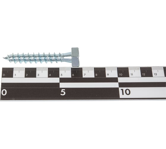 Шестигранный шуруп STARFIX 10x60 мм, цинк, DIN 571, 2 шт. SMZ1-63731-2
