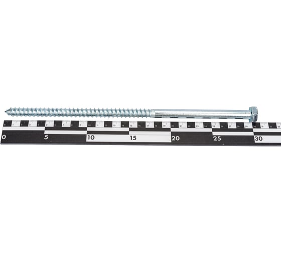 Шестигранный шуруп STARFIX 12x300 мм, цинк, DIN 571, SMP-65971-1