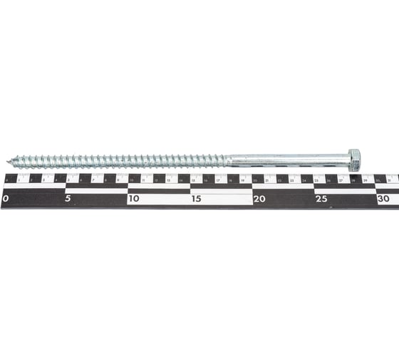 Шестигранный шуруп STARFIX 12x280 мм, цинк, DIN 571, SMP-65951-1