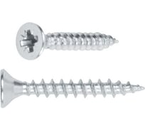 Универсальный шуруп STARFIX 4,0x25 мм, белый цинк, 50 шт. SMZ1-57605-50