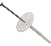 Дюбель для теплоизоляции с металлическим гвоздем Bau-Fix 10x200 мм, D4,2 мм, 250 шт. 827059