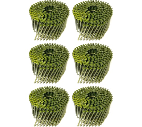 Барабанные гвозди Кордленд 1080 шт. (6 кассет по 180 шт.) Ø 3,4 мм, длина 120 мм, Ø шляпки 8 мм, гладкие GVB-00049.6