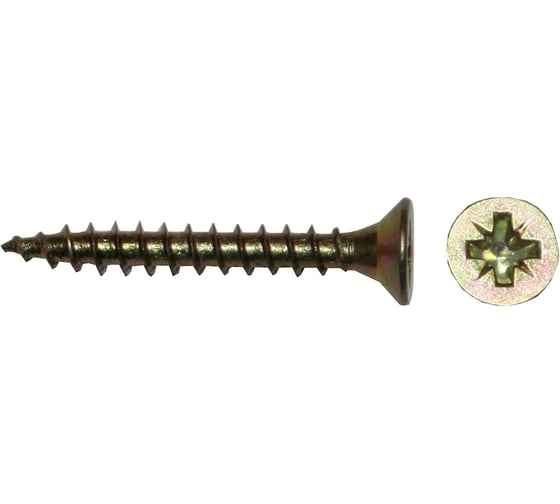 Саморез Невский Крепеж ШУж, потайная головка, 5,0x40 10 шт. 827826 1