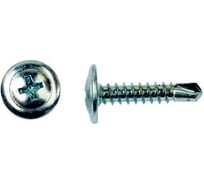 Саморез оцинкованный с прессшайбой и наконечником сверло (500 штук, 4.2х25) Зитар B00204202530G07