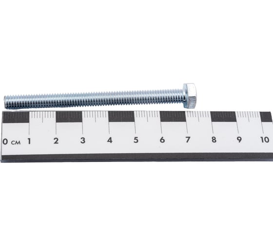 Болт Невский Крепеж DIN 933, с шестигранной головкой, цинк, М6x70 1 кг 830824