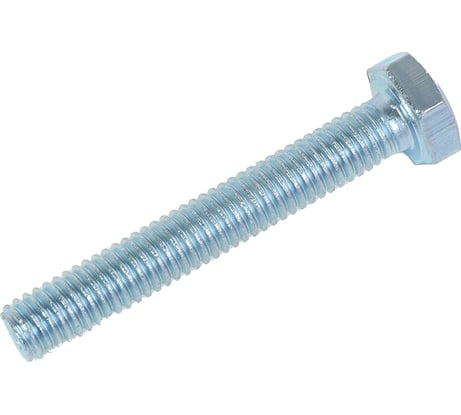 Болт Невский Крепеж DIN 933, с шестигранной головкой, цинк, М6x40 16 шт. 802726