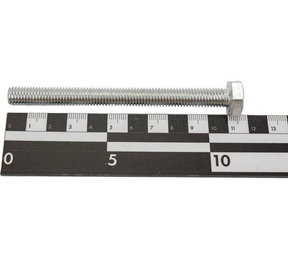 Болт Невский Крепеж DIN 933, с шестигранной головкой, цинк, М10x110 1 кг 830838