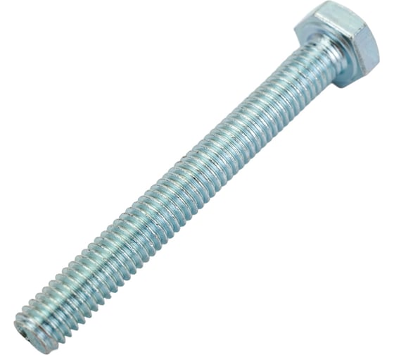 Болт Невский Крепеж DIN 933, с шестигранной головкой, цинк, М6x50 1 кг 830306