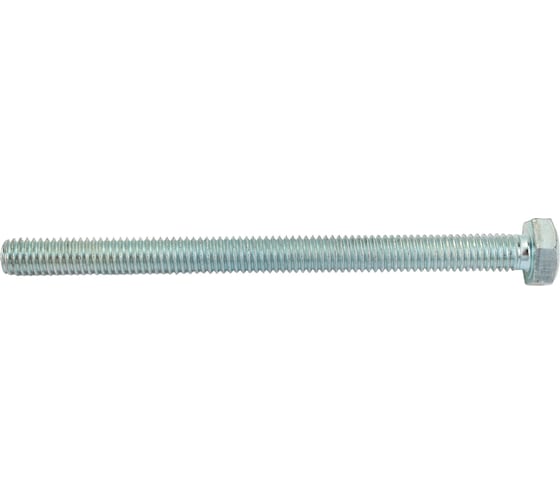 Болт Невский Крепеж DIN 933, с шестигранной головкой, цинк, М6x80 8 шт. 802730