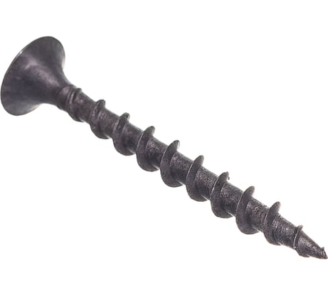 Саморезы черные по гипроку к дереву (100 штук, 3.5 х 35) ХВАТ 22035-0