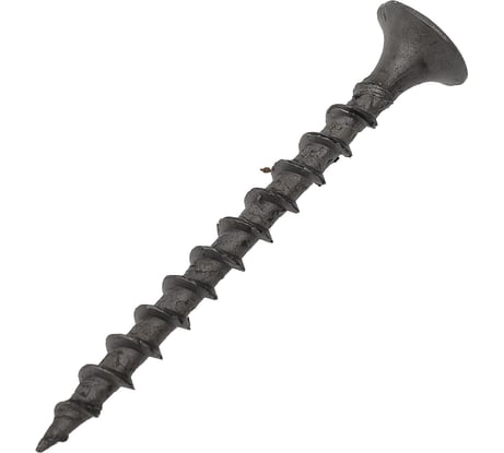 Саморезы черные по гипроку к дереву (100 штук, 3.5 х 41) ХВАТ 22041-0