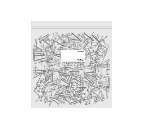 Саморезы шоколадно-коричневые для листовых пластин, сверло (100 штук, 4.2 х 16) RAL 8017 ХВАТ 22777-0