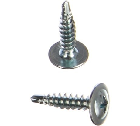 Саморезы для листовых пластин, наконечник-сверло (100 штук, 4.2 х 19) ХВАТ 22819-0