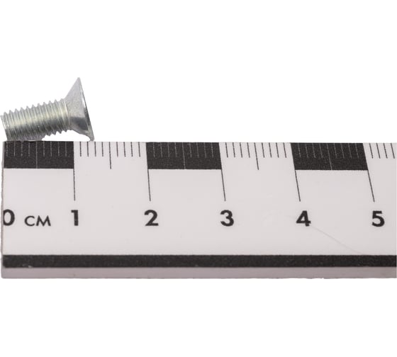 Винт с потайной головкой Невский Крепеж DIN 965 цинк, M5x12, 1 кг 830424